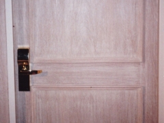 Puerta de Ingreso a la Habitación en Hotel Sheraton